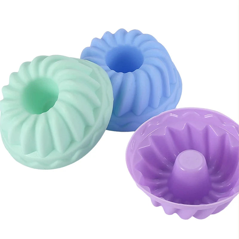 BakeJoy™ — Transform Your Baking Experience with Non-Stick Silicone Muffin Cups