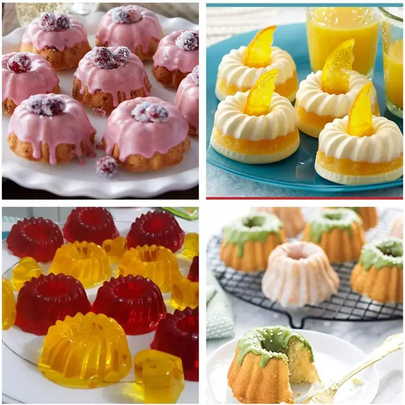 BakeJoy™ — Transform Your Baking Experience with Non-Stick Silicone Muffin Cups