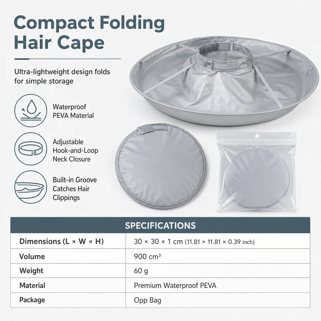 ClipGuard™ — Keep Your Space Clean and Tidy During Haircuts and Dyeing Sessions