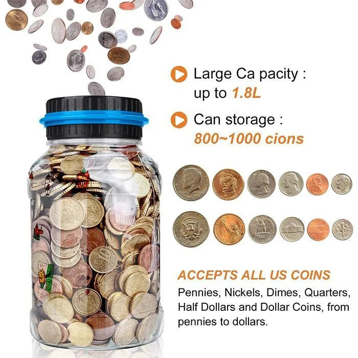 CoinTrack™ — Make Saving Fun and Easy for Kids and Adults
