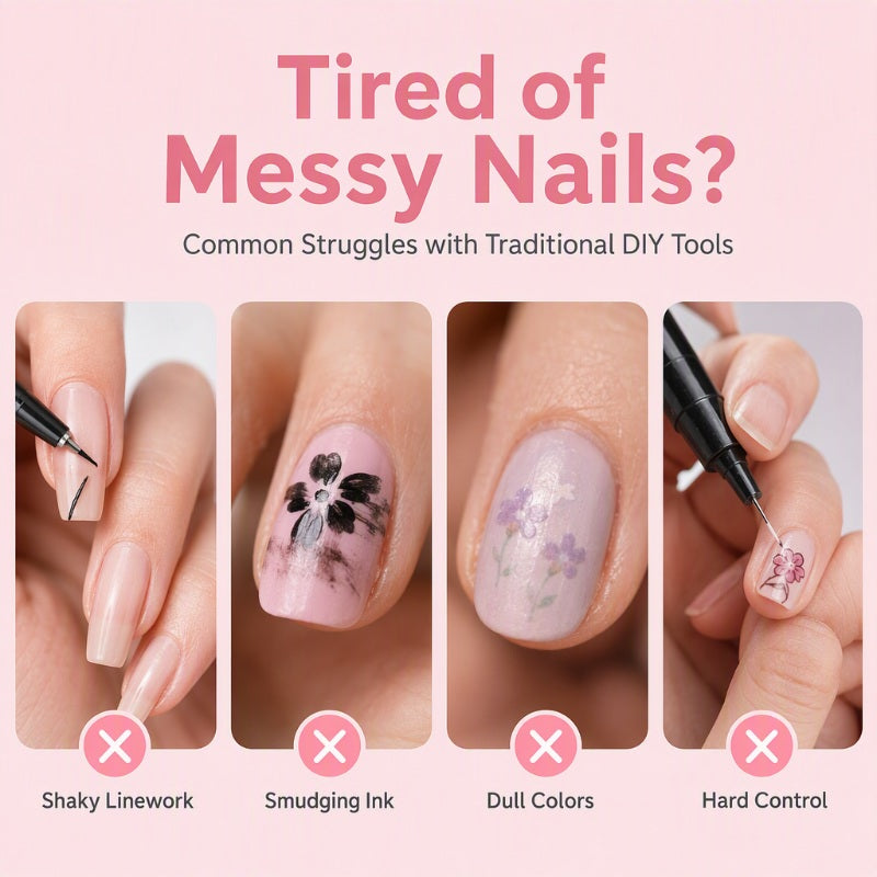 ColorWave™ Nail Design Pens — Unleash Your Creativity with Vibrant, Easy-to-Use Colors 1