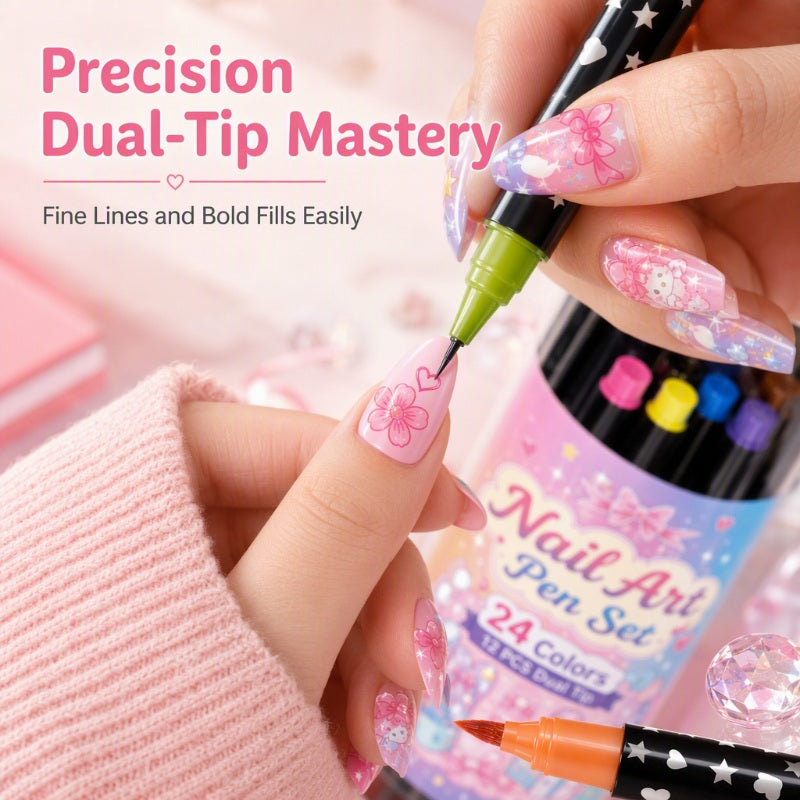 ColorWave™ Nail Design Pens — Unleash Your Creativity with Vibrant, Easy-to-Use Colors 2