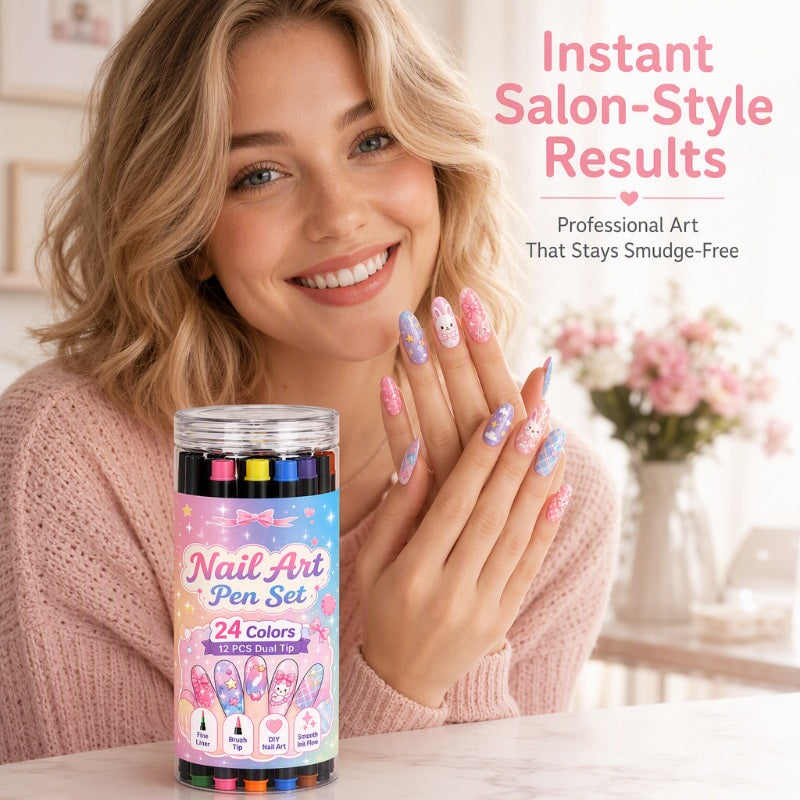 ColorWave™ Nail Design Pens — Unleash Your Creativity with Vibrant, Easy-to-Use Colors 3