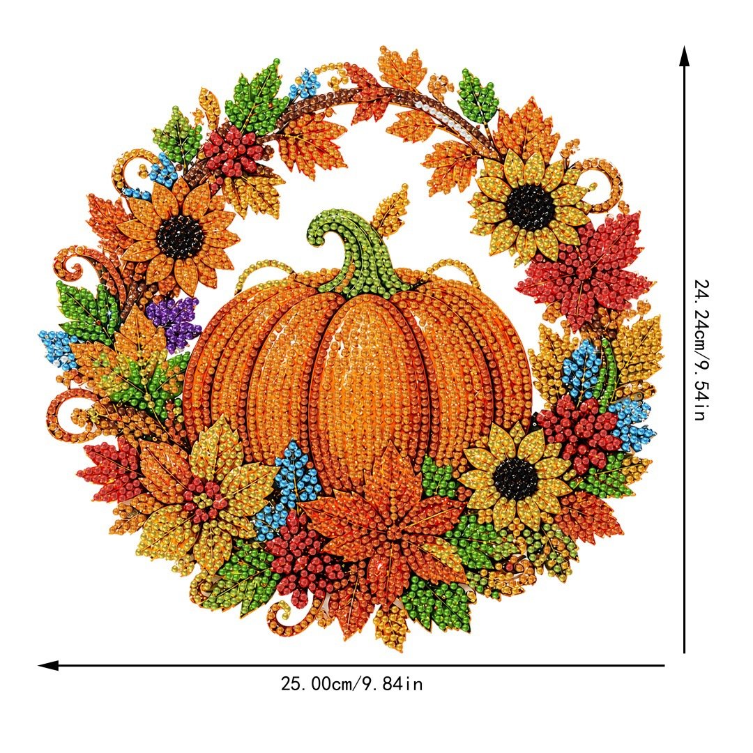 CraftiGlow™ — Illuminate Your Space with a Stunning Autumn Wreath 1