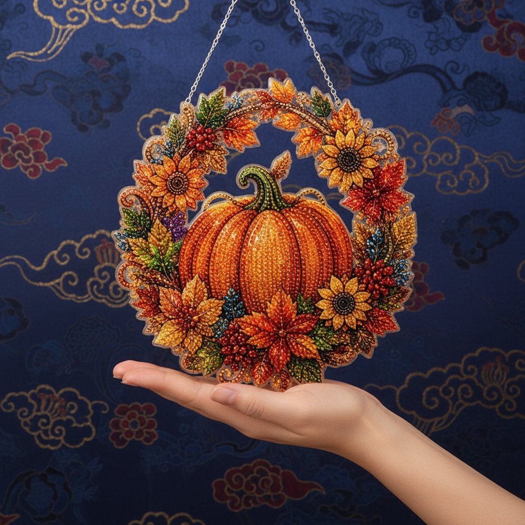 CraftiGlow™ — Illuminate Your Space with a Stunning Autumn Wreath 3