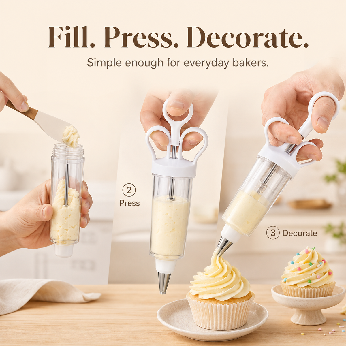 CreativeIcing™ — Transform Your Cake Decoration Experience with Precision and Ease 2