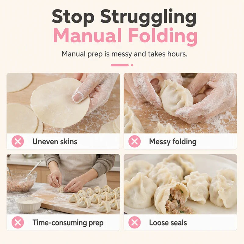 DumpliCraft™ — Effortlessly Create Perfect Dumplings With Our Innovative Dumpling Maker Machine