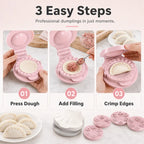 DumpliCraft™ — Effortlessly Create Perfect Dumplings With Our Innovative Dumpling Maker Machine