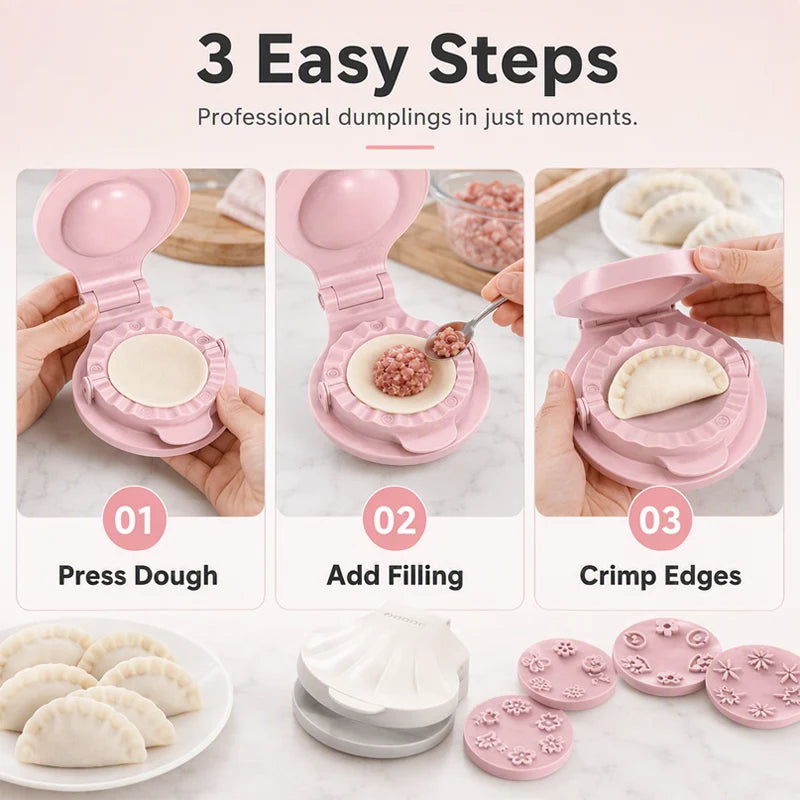 DumpliCraft™ — Effortlessly Create Perfect Dumplings With Our Innovative Dumpling Maker Machine