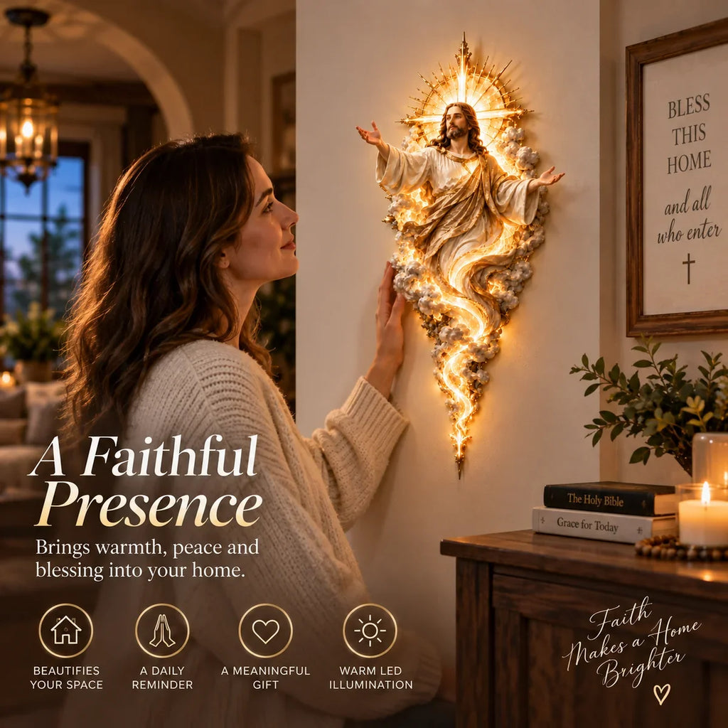 FaithGlow Sculpture™ — Transform Your Space with Spiritual Elegance and Inspiration