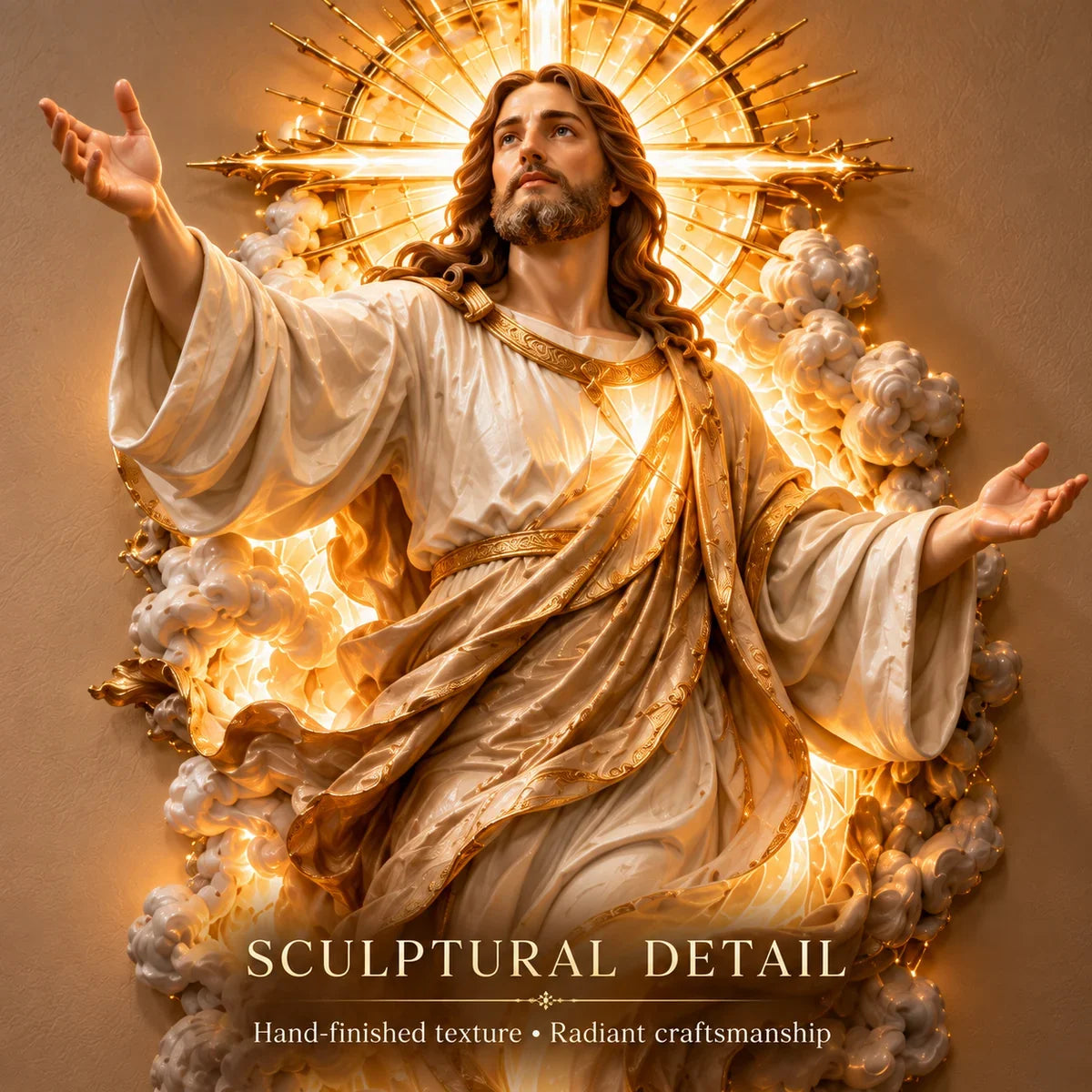 FaithGlow Sculpture™ — Transform Your Space with Spiritual Elegance and Inspiration