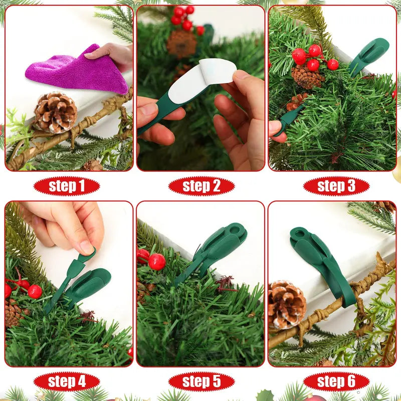 FestivaGrip™ — Effortlessly Hang Holiday Decor Without Damaging Your Walls