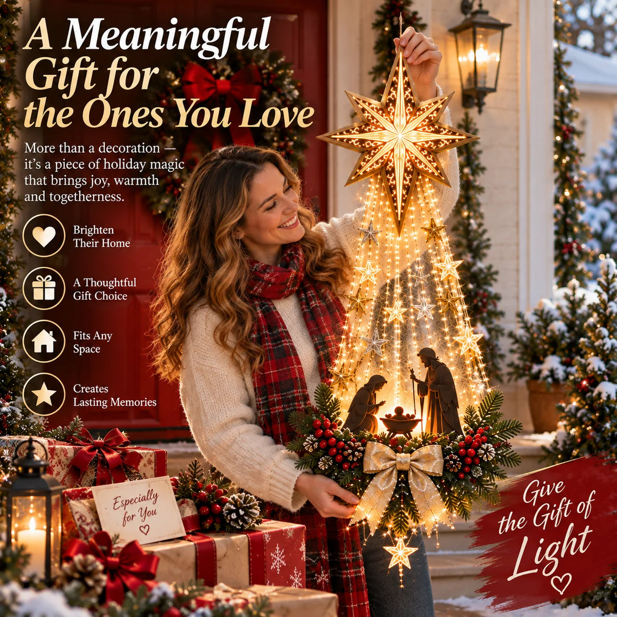 FestiveGlow™ — Transform Your Home Into a Cozy Holiday Retreat
