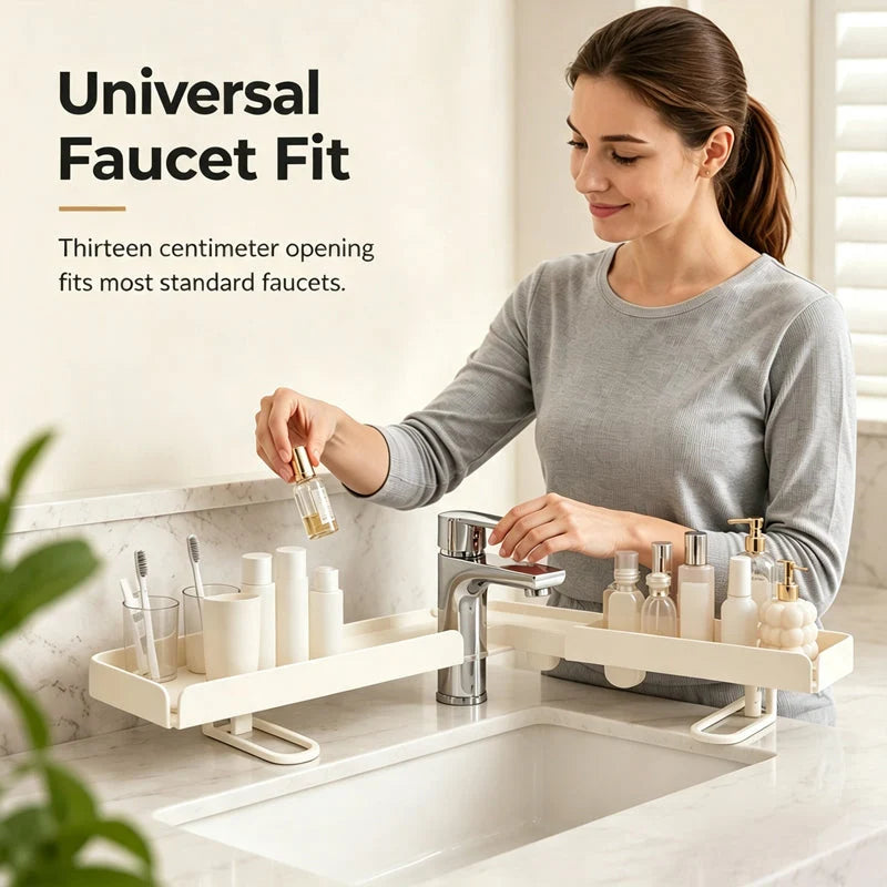 FlexiSpace™ — Effortlessly Organize Under Sink Clutter for a Tidy Home