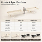 FlexiSpace™ — Effortlessly Organize Under Sink Clutter for a Tidy Home