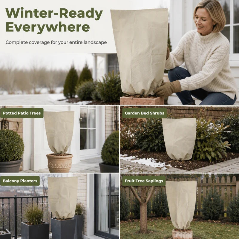 FrostGuard™ — Keep Your Plants Cozy and Protected Through Winter's Chill