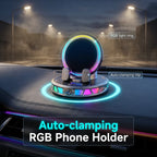 GripGlow™ — Effortless Wireless Charging and Secure Phone Access for Every Drive