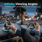 GripGlow™ — Effortless Wireless Charging and Secure Phone Access for Every Drive