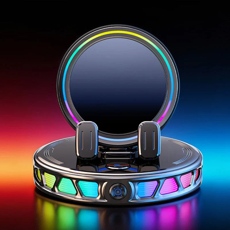 GripGlow™ — Effortless Wireless Charging and Secure Phone Access for Every Drive