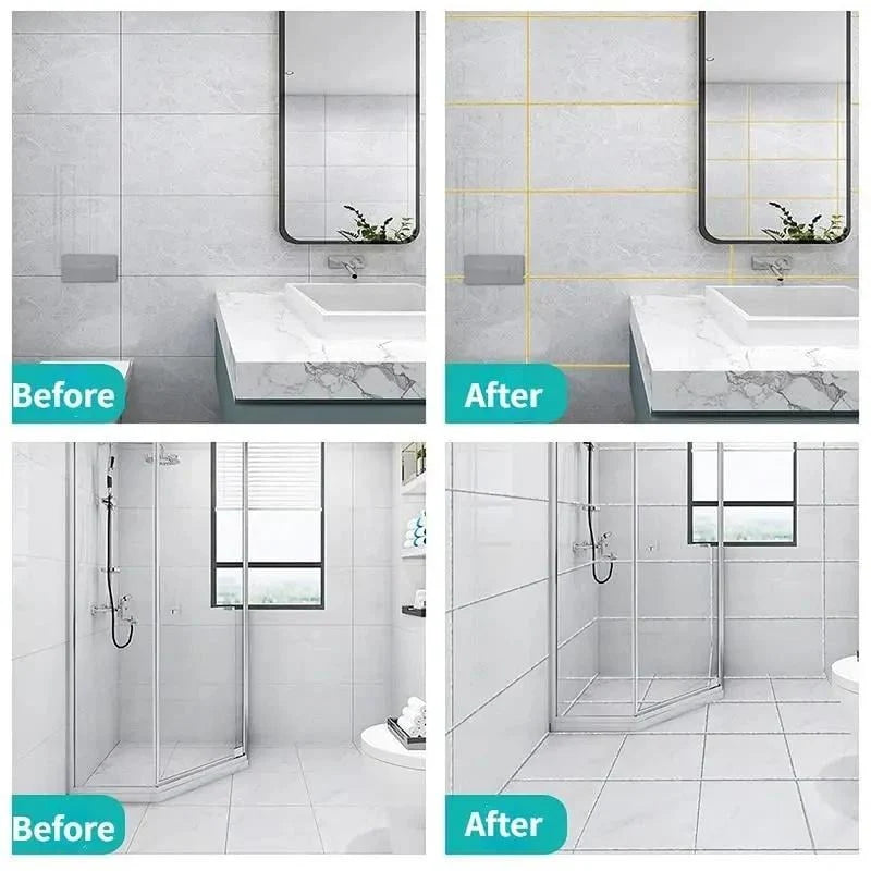 GroutRevive™ — Restore Your Tile Grout Effortlessly with Waterproof Colors