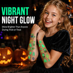 LumiGlow™ — Illuminate Your Celebrations with Stunning Glow-in-the-Dark Tattoo Stickers