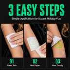 LumiGlow™ — Illuminate Your Celebrations with Stunning Glow-in-the-Dark Tattoo Stickers