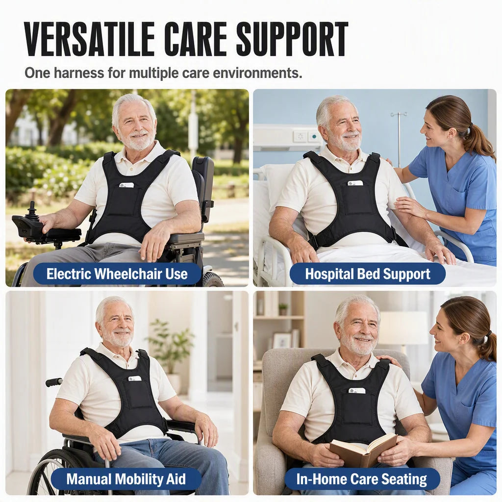 SecureVest™ — Comfort and Security for Wheelchair Users