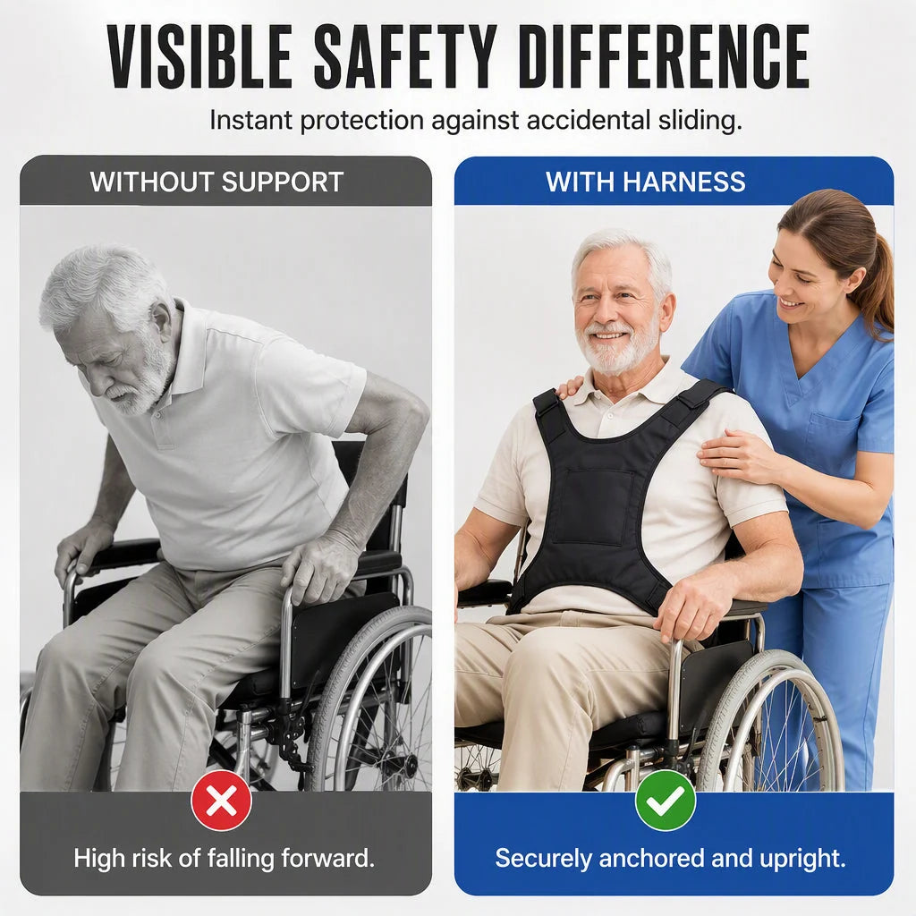 SecureVest™ — Comfort and Security for Wheelchair Users