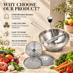 SilkEase™ Food Mill — Effortlessly Create Smooth Purées for Delicious Meals