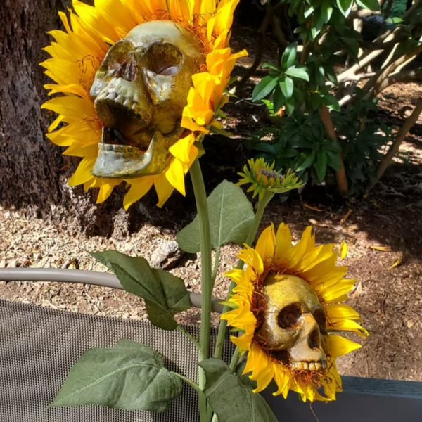 SkullSun™ — Elevate Your Garden With Eerie Elegance for Outdoor Halloween Decor
