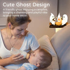 SpectraGlow™ — Create a Spooky Atmosphere with a Flickering LED Night Light
