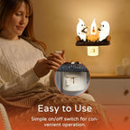 SpectraGlow™ — Create a Spooky Atmosphere with a Flickering LED Night Light