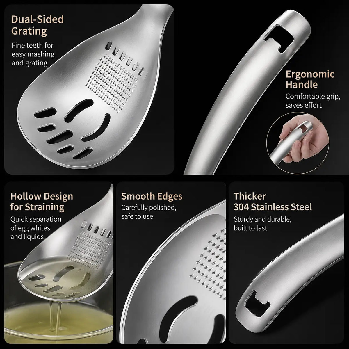 Spoonique™ — Simplify Your Cooking Experience with a Versatile Kitchen Spoon