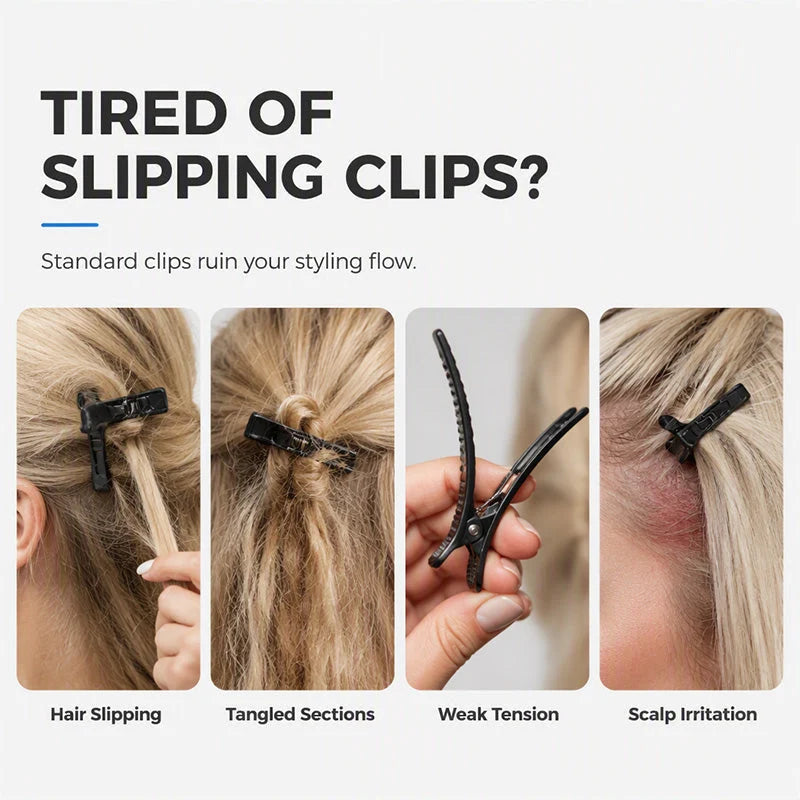 StrandMaster™ — Simplify Your Hair Styling with Effortless Sectioning and Secure Grip