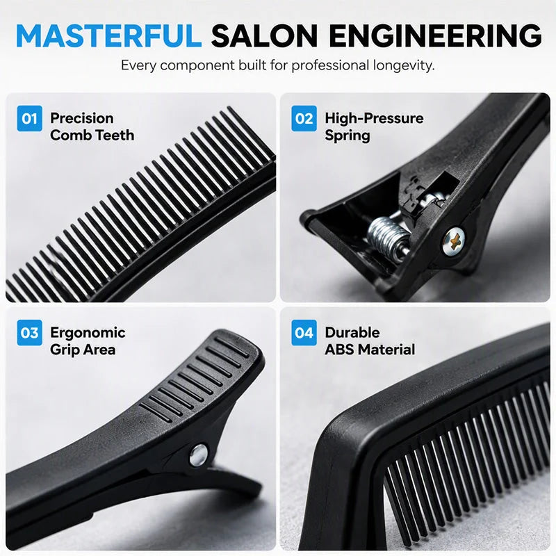 StrandMaster™ — Simplify Your Hair Styling with Effortless Sectioning and Secure Grip
